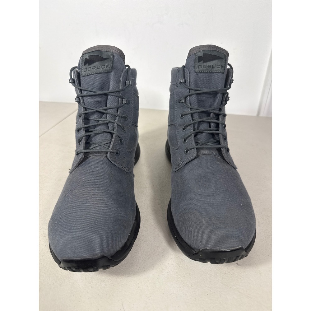 GORUCK Jedburgh Rucking Boots Wolf Grey Canvas Tactical Mens 13 M